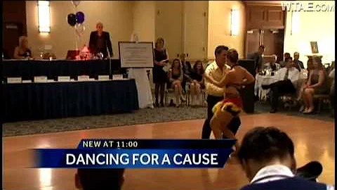 WTAE's Ashley Dougherty competes in charity dance competition
