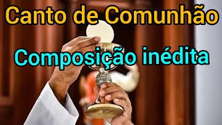 Video thumbnail of "canto de comunhão Para missa do dia 14/04/2024"