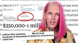 how jeffree star took 1 million dollars of government money...