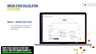 (New!) Capital Growth Break-Even Calculator Demo