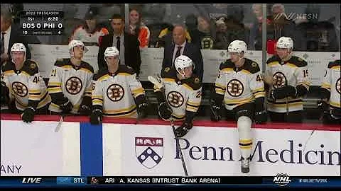 NHL Fight - PS - Bruins @ Flyers - 23 09 2022