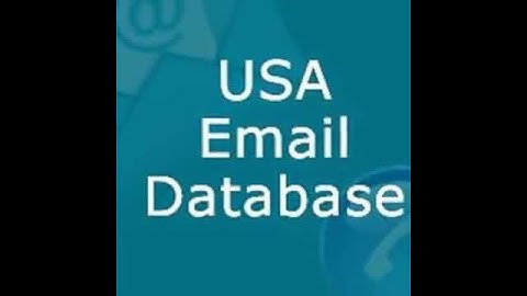 American Emails List-Buy US Emails Database Low Cost