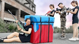 Nerf War Film Competition: Nerf guns Rival Airdrop BATTLE