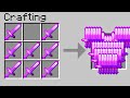 Minecraft UHC but you can craft "Netherite Sword Armor" ..