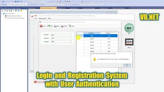 VB.NET MS Access : How to Create a Multi User Role Based Login System (3/5)