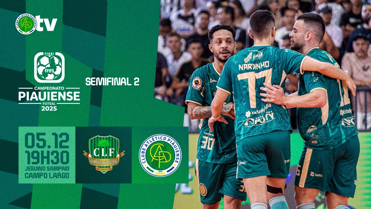 ATLÉTICO PIAUIENSE X CAMPO LARGO | SEMIFINAL | CAMPEOANATO PIAUIENSE 2025