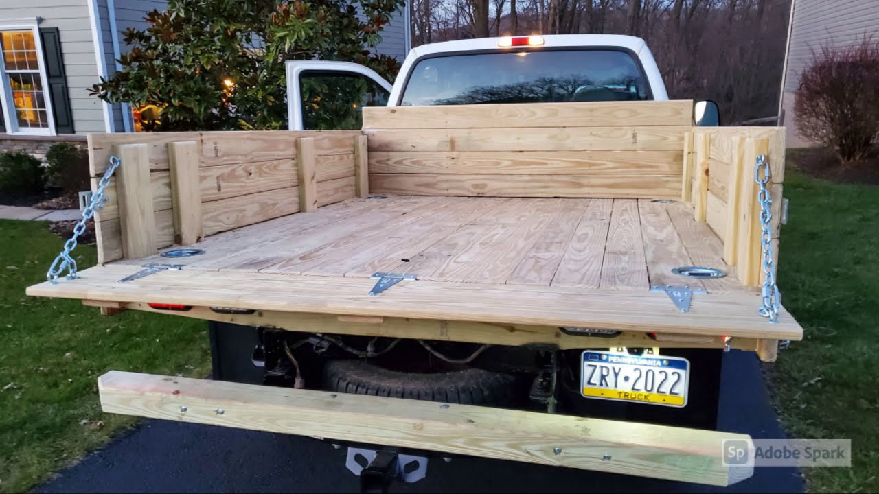 Wood utility body -  2003 Ford Pickup Truck
