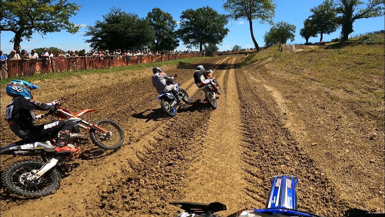 COURSE 125cc Grand Est ( Sommauthe 2k22 )#motocross #yamaha