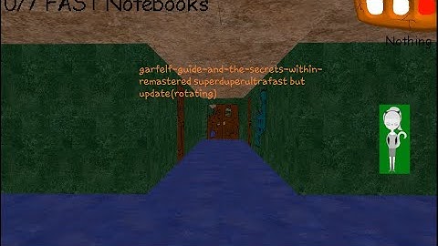 Garfield guide to the secret wihin super duper ultra fast but rotation