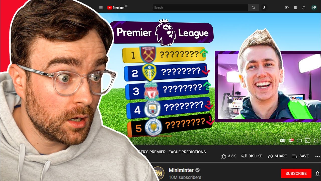 YouTubers Got __ Premier League Predictions CORRECT