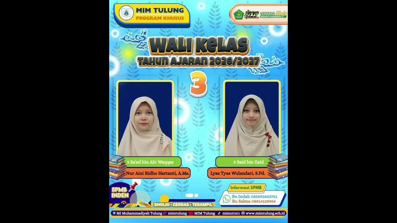 Wali kelas 2026/2027