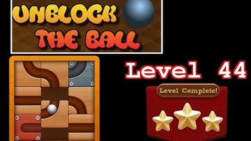 Unblock Ball level 44 - 45 | Unblock Ball Block Puzzle Games  P