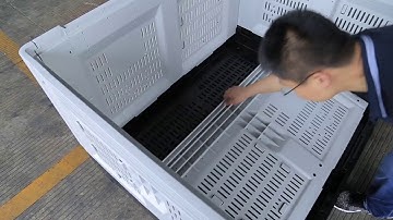 collapsible bulk container