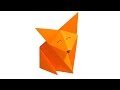 How to make Origami Fox