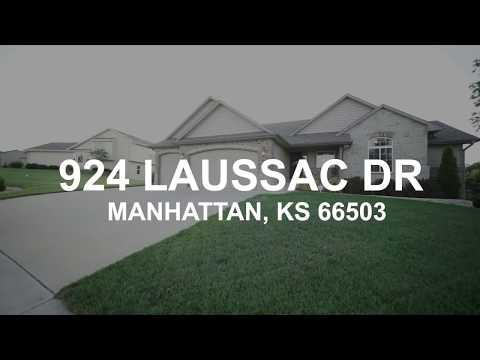 924 Laussac Drive, Manhattan, KS home video tour