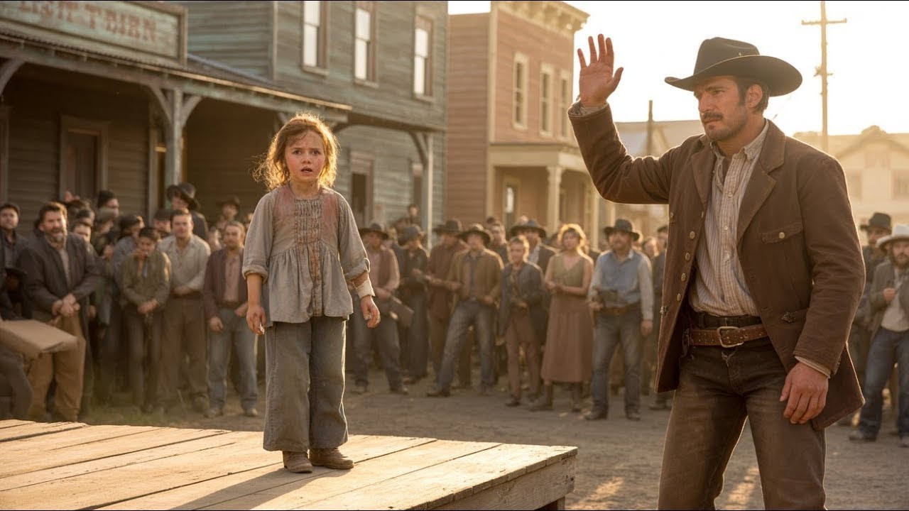 „Verkauft, so wie Mama…“ weinte die Waise — bis der Rancher sie seine Tochter nannte