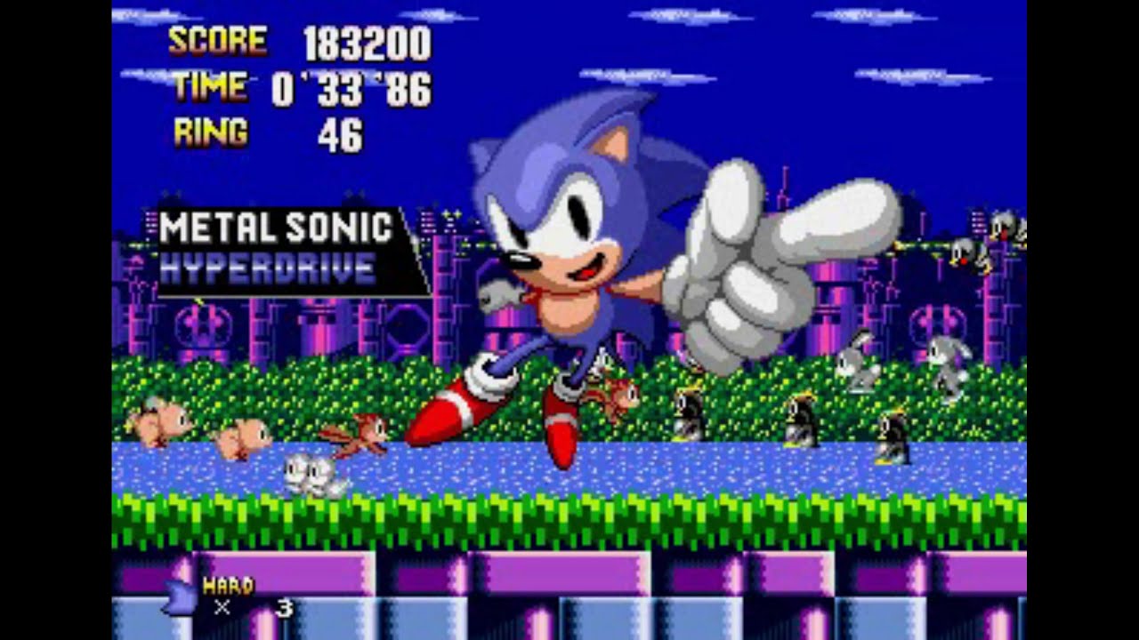 Metal Sonic HyperDrive (Sega Genesis) English Hack – Retro Gamers US