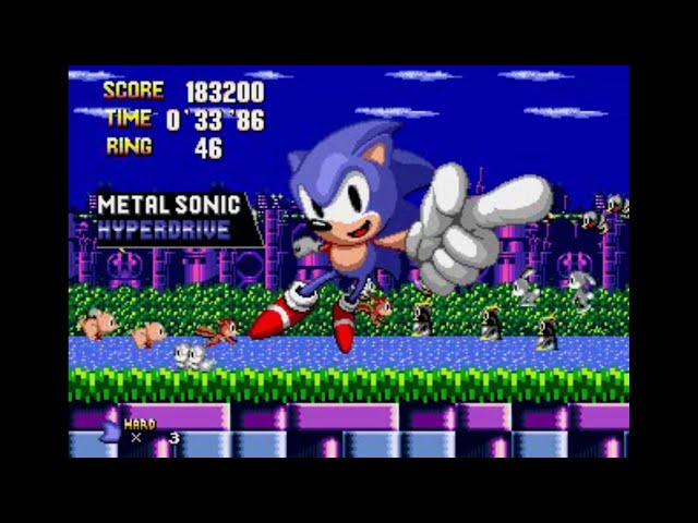 Metal Sonic Hyperdrive + Metal Sonic in Sonic 1-3K - The Sonic Center