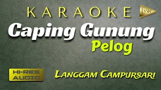 Caping Gunung Pelog Karaoke Langgam Campursari set Gamelan Korg Pa600   Lirik