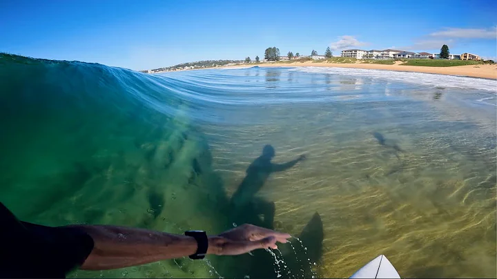 SURFING THE GLASSIEST WAVES EVER! (RAW POV)