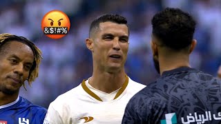Cristiano Ronaldo ⚽ Best Fights \& Angry Moments ⚽ 2023 HD