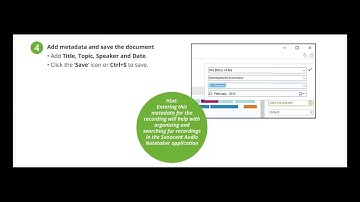 Getting Started with Sonocent Audio Notetaker and Audio Recorder App: Quick Start Guide