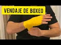 Cómo hacer un vendaje de boxeo? (vendas de 4.5 metros) 