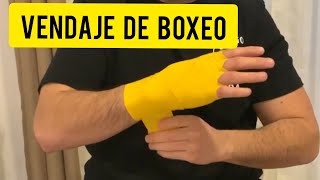 Cómo hacer un vendaje de boxeo? (vendas de 4.5 metros) 