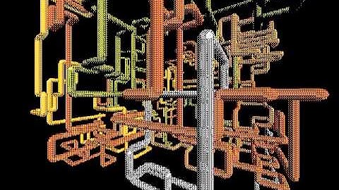 Microsoft Windows NT Version 3.51 Workstation (1995-1996) 3D Pipes