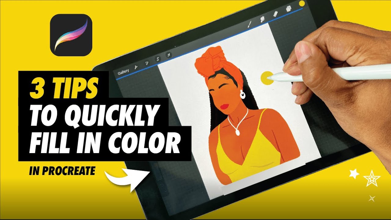 How To Fill Colors In Procreate Using Drag And Drop Procreate How To Fill Colors In Procreate Using Drag And Drop Procreate