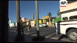 Aftermath of Brega fighting; rebels in Zawiya; Bir Terfas