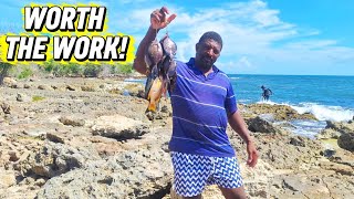 Spearfishing Jamaica: Motorbike Trouble, Deep Reef Diving & Back on the Road