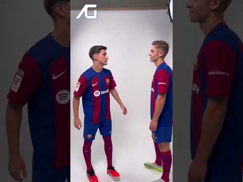 تحديث برشلونة لجافي رفقة فيرمين عبر حسابهم على تيك توك 