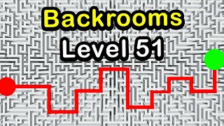 How To ESCAPE Backrooms Level 51 (easiest way)