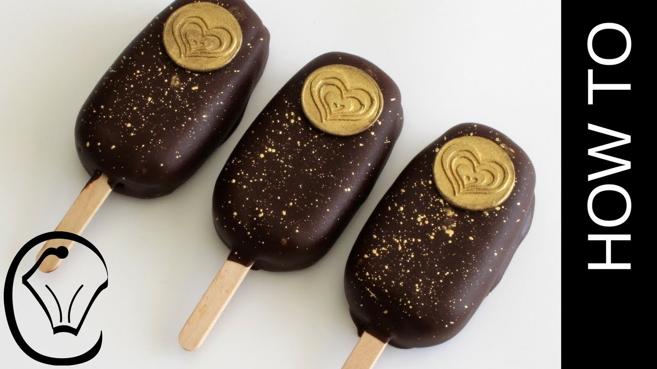 Valentine Cake Pop Popsicle Triple Chocolate - COLLABORATION