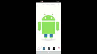 Androidify- game by Google. Lower pants and shoe design #2 gameplay. Download link in description.