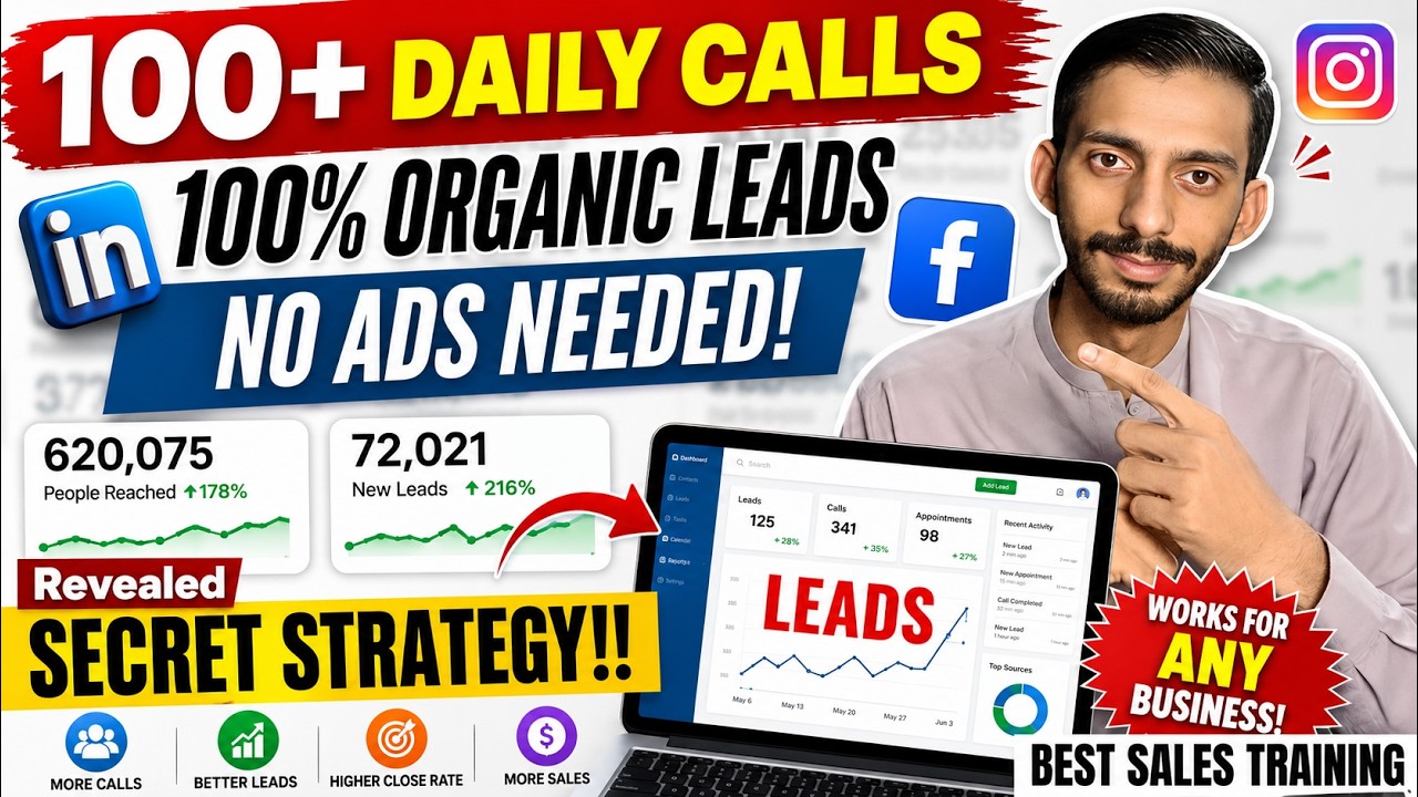 How to Get Organic Leads Without Paid Ads in 2025 | Free Lead ...