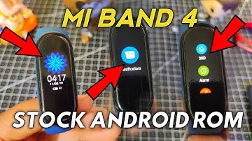 Mi Band 4 Stock Android Custom ROM | How to Flash Custom Theme on Mi Band 4 | Stock Android Mi Band