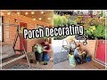 OUTDOOR DECORATING IDEAS | PORCH DECORATE WITH ME SUMMER 2019 | DECORATING MY HOUSE