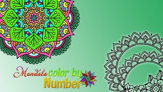 Mandala Color by Number Book screenshot 5