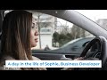 A day in the life  le quotidien de sophie business developer