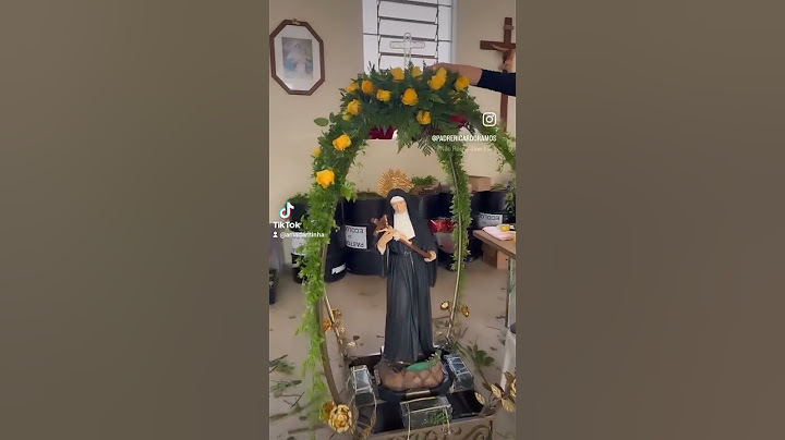 A devoção à Santa Rita de Cássia é linda e eu posso provar #santarita #santaritadecassia
