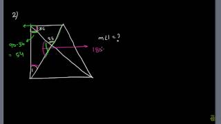 CA geometry deducing angle measures