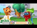 Monster Truk Bergoyang | Garasi Gecko | Kartun Populer Anak-Anak | Seru dan Mendidik