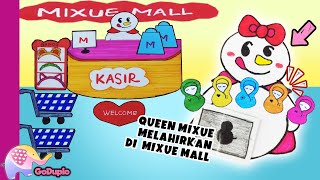 MIXUE MALL !! Temenin King MIXUE \u0026 Queen MIXUE Shopping - Goduplo TV
