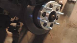 chevy blazer and any car extra big wheels and tires rim spacers and lug adapters