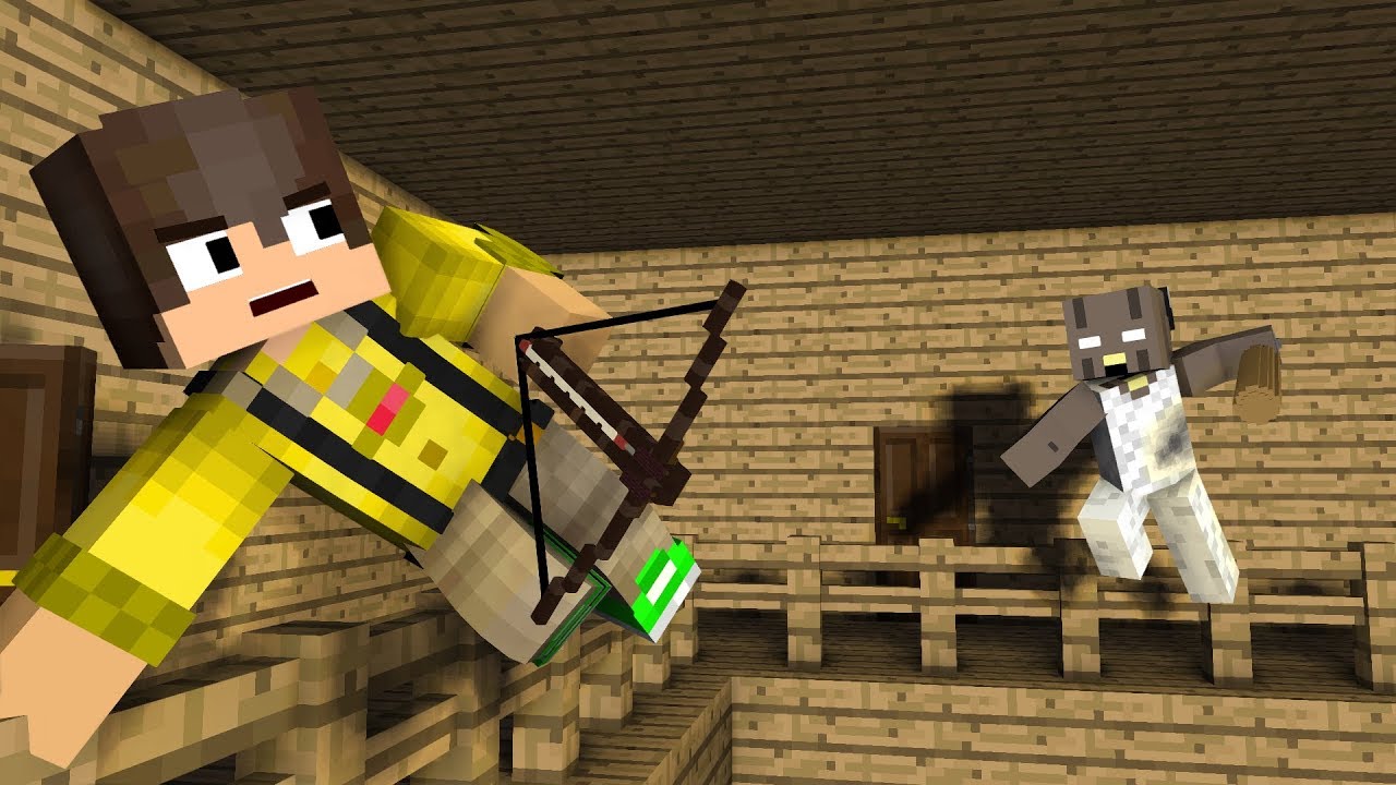 Granny Horror Game! Day3 (Minecraft Animation)