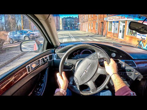 2003 Chrysler Pacifica [3.5 i V6 24V AWD 253HP] |0-100| POV Test Drive #1610 Joe Black