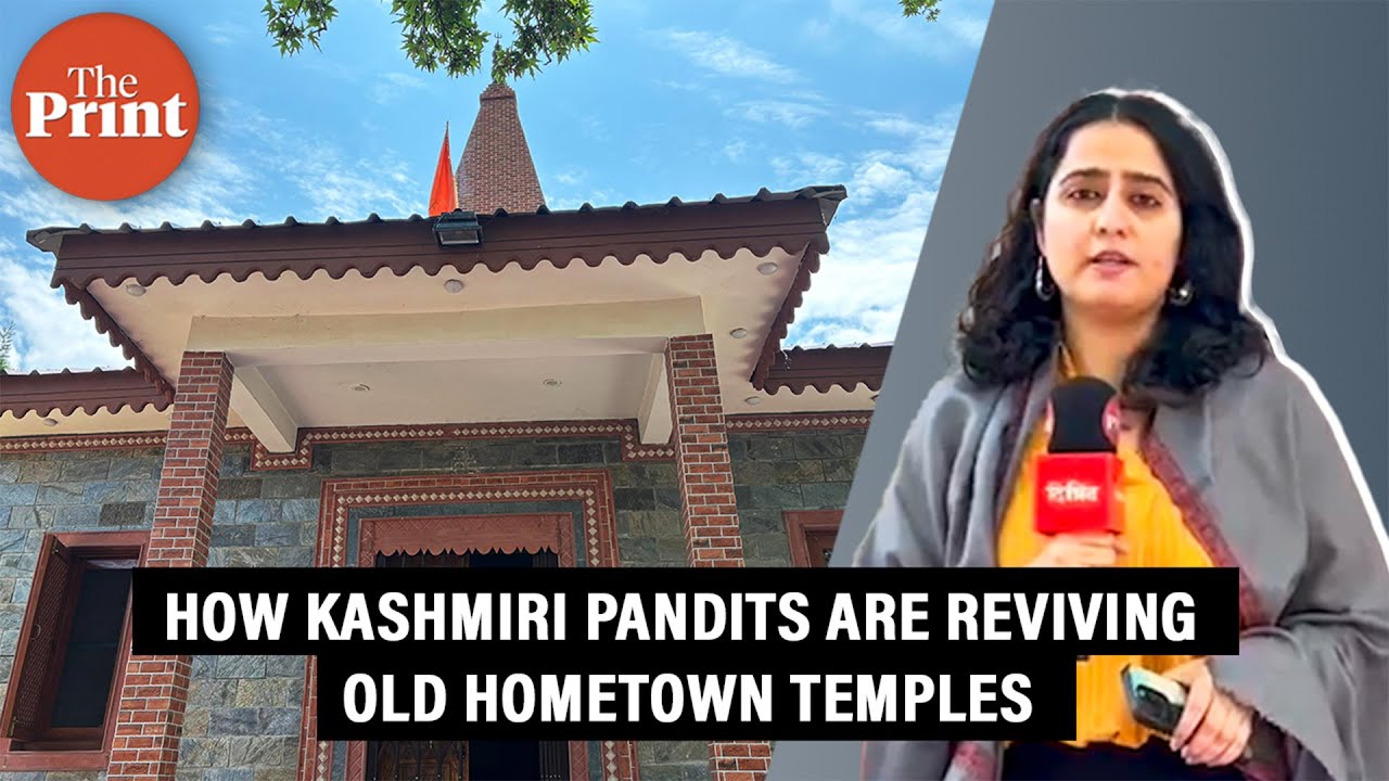 Kashmiri Pandits are reviving temples in their old hometowns. 'It’s how we will return'