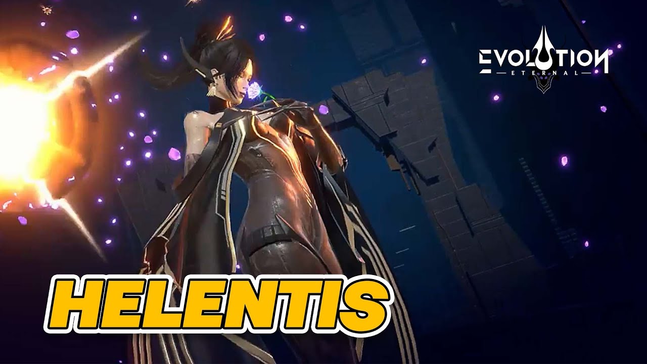 Helentis Hero Skills & Animation | Eternal Evolution